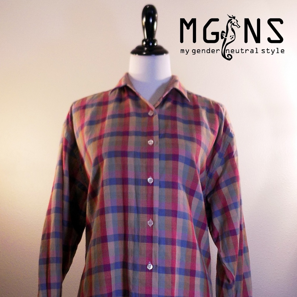 Ann Taylor Plaid Flannel